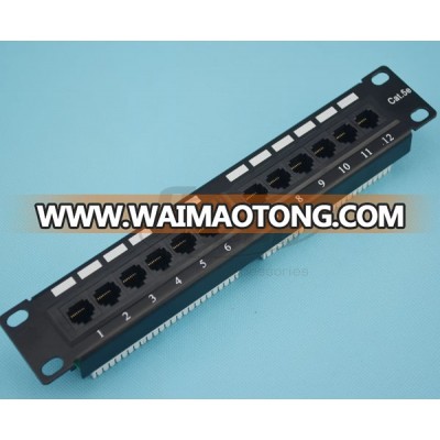 12 Port Fiber Keystone Jack Patch Panel